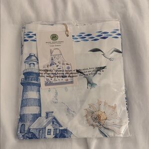 Michel Design Works Coastal Kitchen Apron - Seashore themed